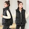 Down cotton vest women's new autumn and winter short vest European products are popular this year, Xiaoxiangfeng vest
