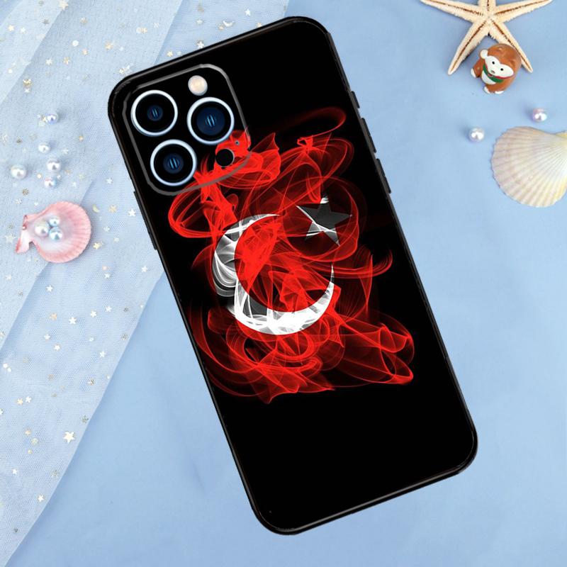 Turkey Flag Phone Case For iPhone 14 13 12 11 15 16 Pro Max 7 8 Plus XR X XS Max 12 13 Mini Cover Case