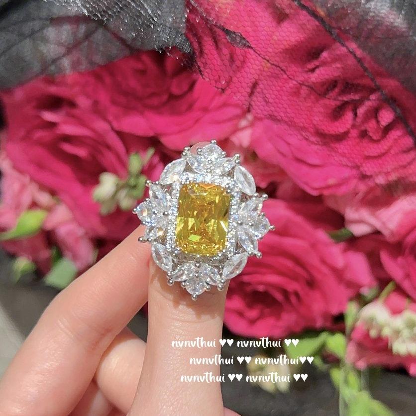 Корона из канареечного турмалина, ожерелье с драгоценным камнем в форме капли воды, Sotheby S, покрытие 18-каратным золотом, серьги с сумеречным желтым цирконом в форме снежинки