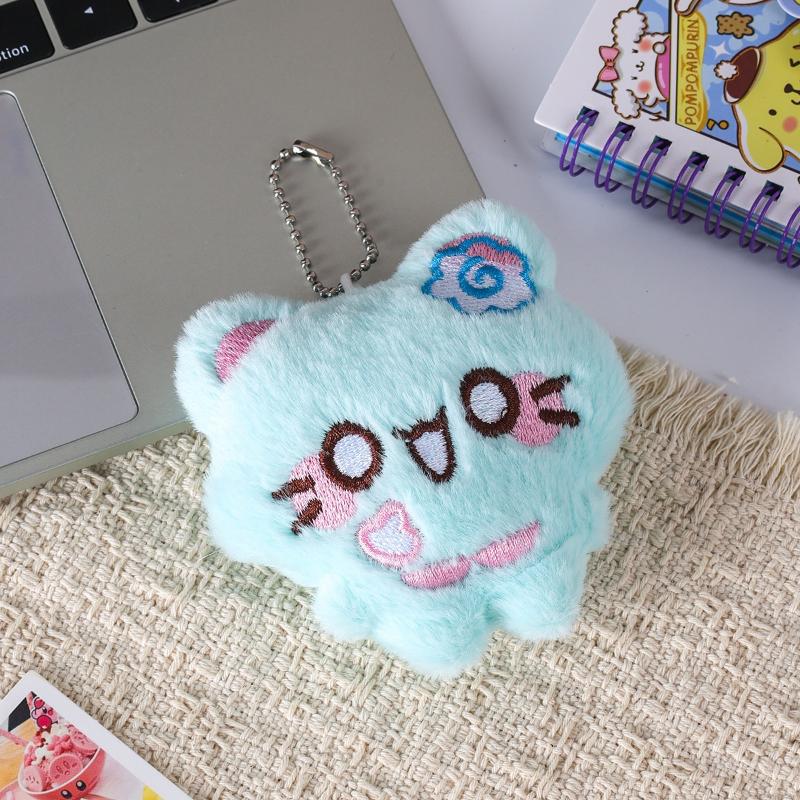 Cute Plush Cat Doll Pendant Girl Backpack Doll Pendant Couple Bag Keychain Decorative Gift