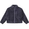 Bedruckte Sherpa-Jacke mit durchgehendem Reißverschluss 10027186-A01