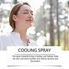 Spray Rinfrescante, 2 Pezzi Estivo Portatile per Esterno Corpo Rinfrescante Lenitivo Non Appiccicoso