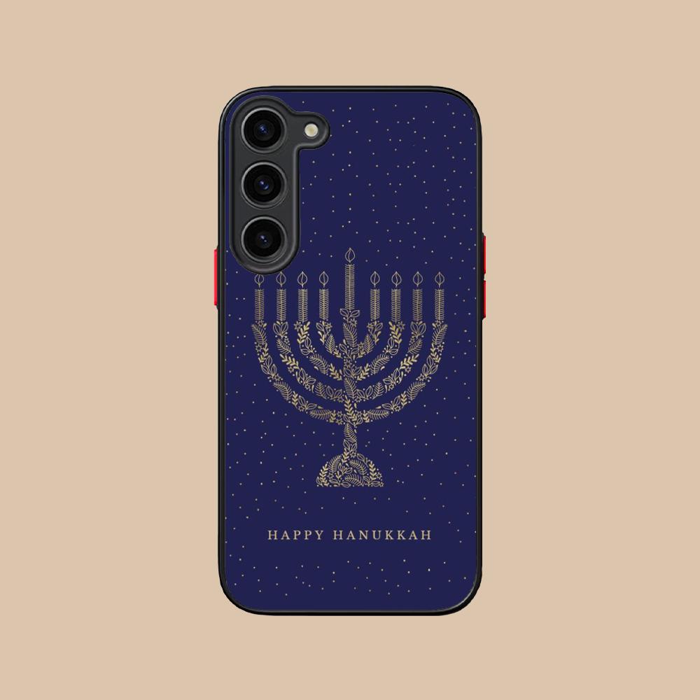 

Jewish Hanukkah Mobile Phone Case for Samsung Galaxy S25 S24 S23 S22 S21 Plus FE Ultra Colorful Silicone Cover Cover Smartphone Galaxy S25