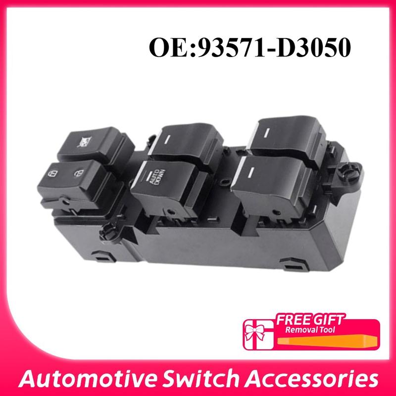 93571-D3050 Front Left Power Window Switch Button For Hyundai Tucson 2016 93571D3050 Car Accessories