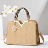Kvinners en-skulder veske Temperament koreansk versjon Mote Wild Shell Bag Perle dekorasjon kan være Crossbody Ring veske