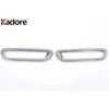 Rear Fog Light Lamp Cover Trim For Chevrolet Chevy Trax Tracker 2014-2017 2018 Chrome Car Tail Foglight Bezel Trims Accessories