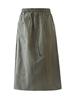 LUXI 2025 Retro High-Waisted Drawstring Cargo Mini Skirt