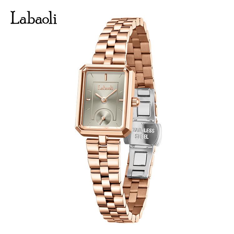 La Baoli LA761 Women's Waterproof Quartz Steel Band Wristwatch