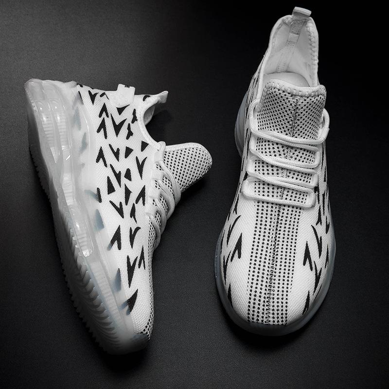 Nowe buty codzienne oddychająca siatka lato i jesień buty sportowe do biegania modne buty do joggingu wyścigowe