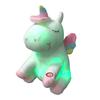 Led Rainbow Light Unicorn Fur Toy Cute Cartoon Girl Children Gifts Birthday