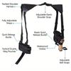 Concealed Shoulder Holster Universal Gun Accessories for Left Right Hand Pistol Adjustable Secure Carry Pouch Holster Outdoor