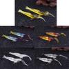 10pcs Simulation Shrimp Fishing Lures Shrimp Lures Rig Fishing Jigs with Hook for Trout Silicone Artificial Baits