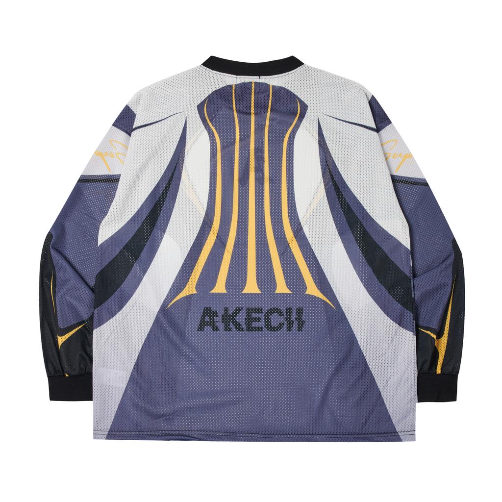 Akesi Speedy Mesh Jersey Long Sleeve - Grey
