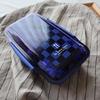 Komori Resin Bento Box, Le Bois Homme Dome Lunch Box, Blue, 750ml, Made in Japan