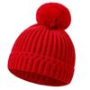 Baby Winter Hat Pom Pom Knitted Beanie Warm Newborn Infant Cap Boys Girls Toddler Photography Props Autumn Clothes Accessories 0-12 Months