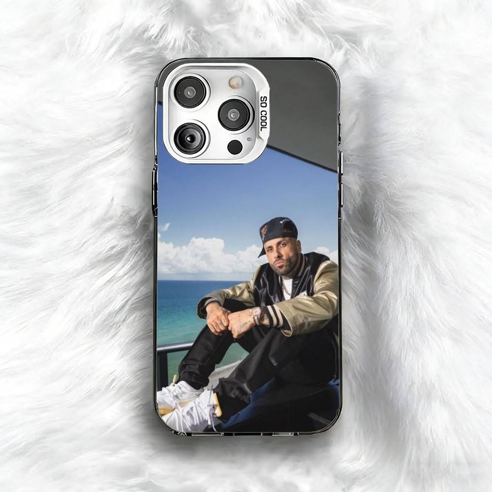 N-Nicky J-Jam Foto Phone Case For iPhone 16 17 15 14 12 13 Pro Max Black Color Shockproof Cover