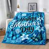 World's Best Mom Ever Flannel Blanket-Soft and Suitable for Sofas,Beds,Offices,Travel,All Seasons,Great Gift for Holidays and Birthdays.