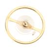2024 Steel Watch Parts Balance Wheel with Compatible Hairspring for Watch Parts To Replace 46941 46943 Parts