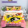 Set Biancheria da Letto Avventura delle Superchicche 3 Pezzi, Include una Copripiumino e Due Federe, Decorazione per Camera da Letto e Camera degli Ospiti. T7230121