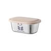 Seasoning Boxes 304 Stainless Steel Seasoning Box with Lid Tomato Salad Dish Mini Seasoning Sauce Cup Dipping Cup Dipping Boxes