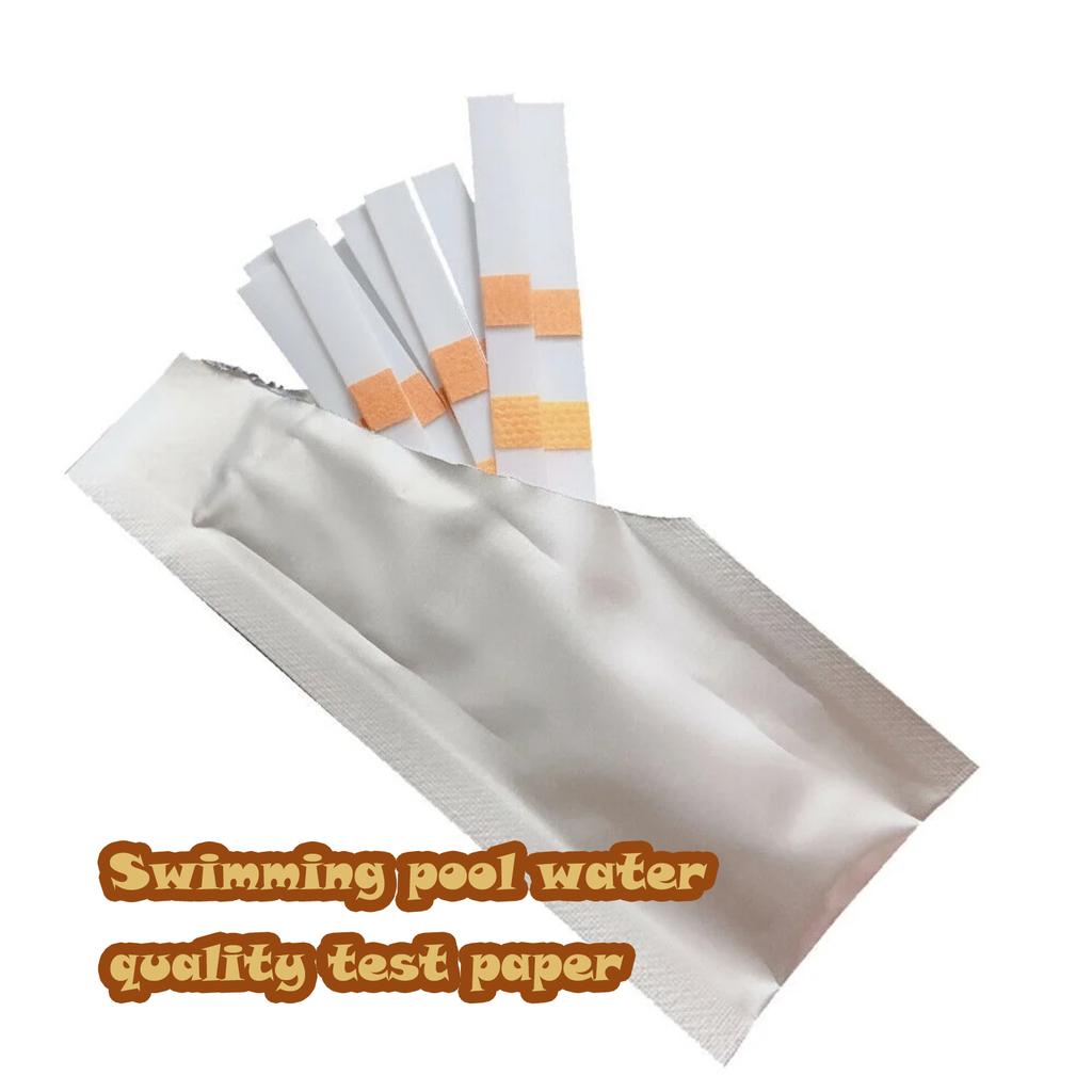 Pool And Spa Test Strips, 50 Strips Pack For Hot Tub-Test PH,Total Alkalinity,Free And Bromine, Accurate 5 In 1 Pool Water Testing Kit