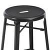 VidaXL 4x Tabourets de Bar Chaise de Pub Tabouret de Comptoir Siège de Bistro Chaise de Comptoir Salle à Manger Cuisine Noir 3054558