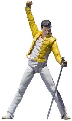 TAMASHII NATIONS Freddie cirka PVC ABS malet actionfigur S.H.Figuarts Mercury, 140 mm, &