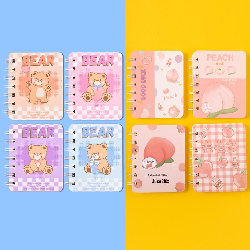 Mini Cute Cartoon Pocket Notebook - Perfect Gift for Elementary Students
