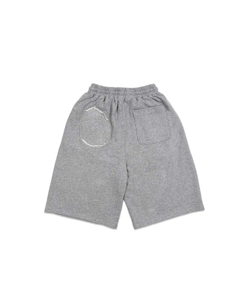 Aejyuttingkeumamaindeu Mineral Wave Bermuda Pants_Gray