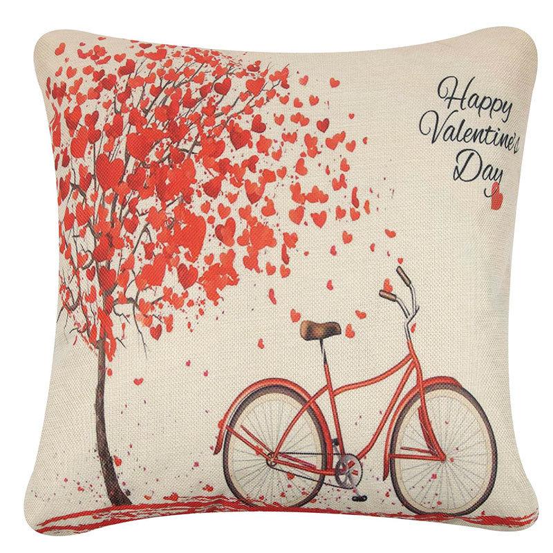 Pillow Nordic Linen Pillow Cover Spring Living Room Sofa Cushion Lumbar Cushion