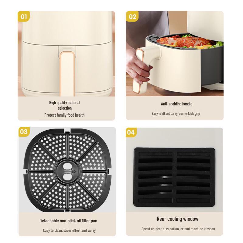 Royalstar RS-AF827 4L Compact Air Fryer