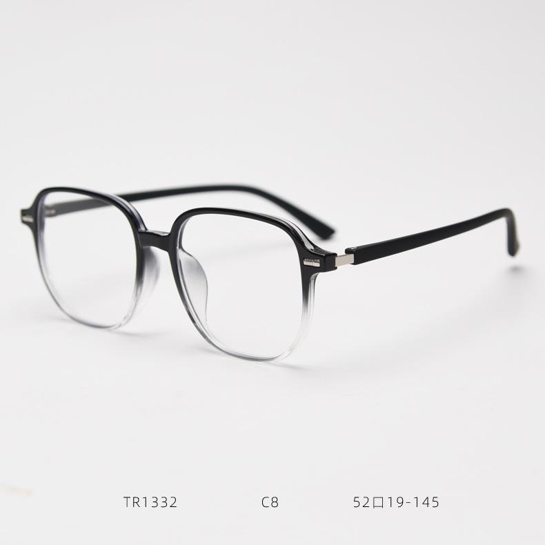 Ultralight Myopia Eyeglasses Male Female TR90 Anti-blue Lightweight Glasses Near Sight Eyewear Square Eyeglasses With Diopters Minus -1 -3