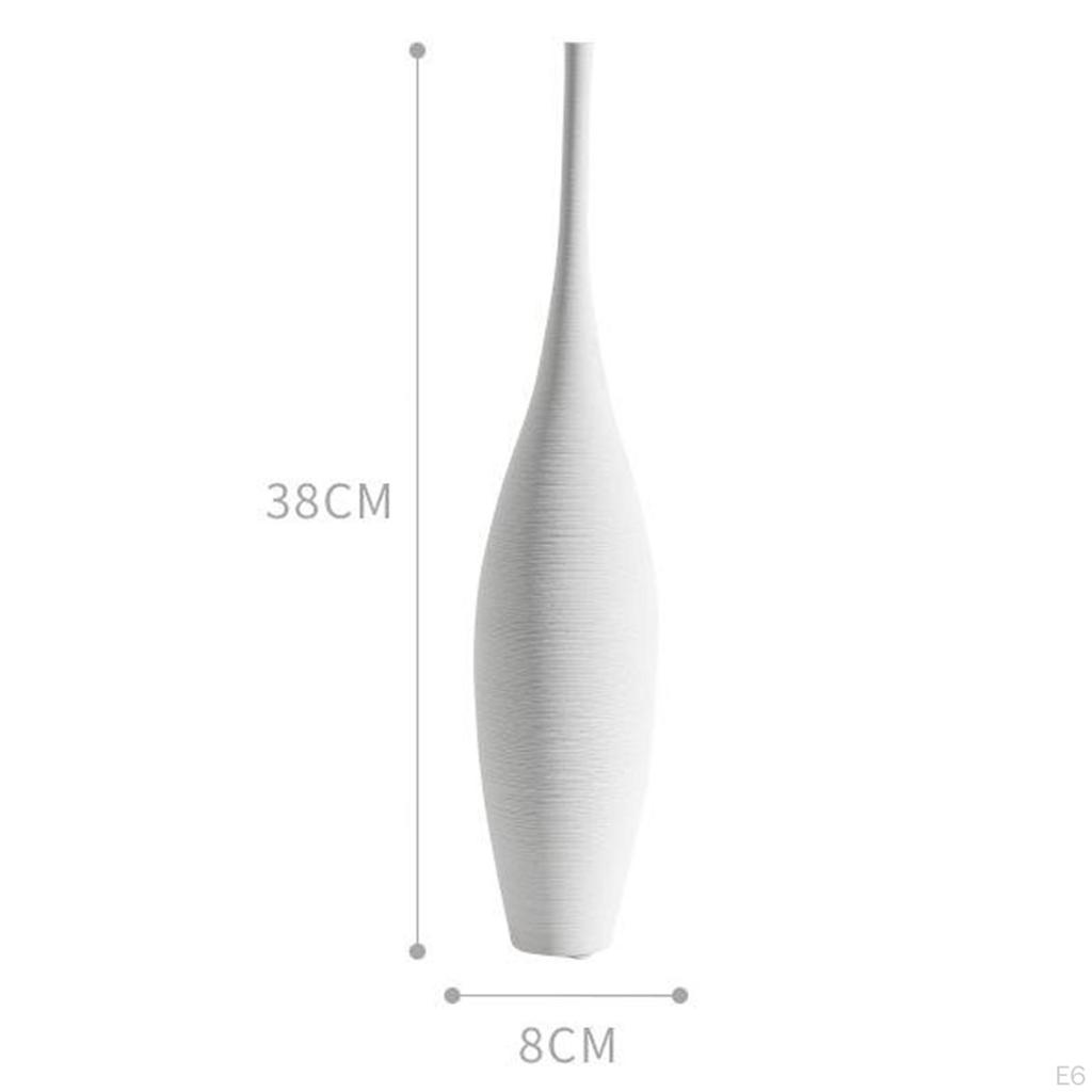 Ceramic Flower Vases, Bud Decorative Vase, Home Decor Centerpieces, Vases for Shelf, Mantle