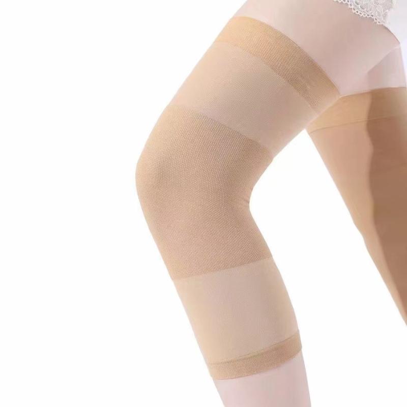 

Summer Thin Knit Knee Pads Ultra-Thin Breathable Kneepad Support Air Conditioned Room Invisible Knee Protector