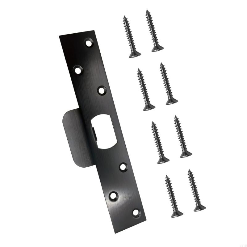 Door Strikes Plate Security Device Combo Latches Deadbolts Strong Durability Easyly Install Door Strikes Plate M4YD