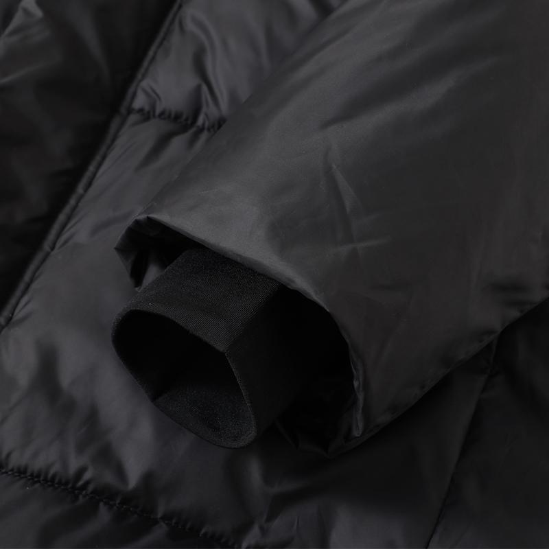 Fashion Winter Woman Long Parkas Hooded Loose Thick Warm Jacket Black Overcoat Women's Coats