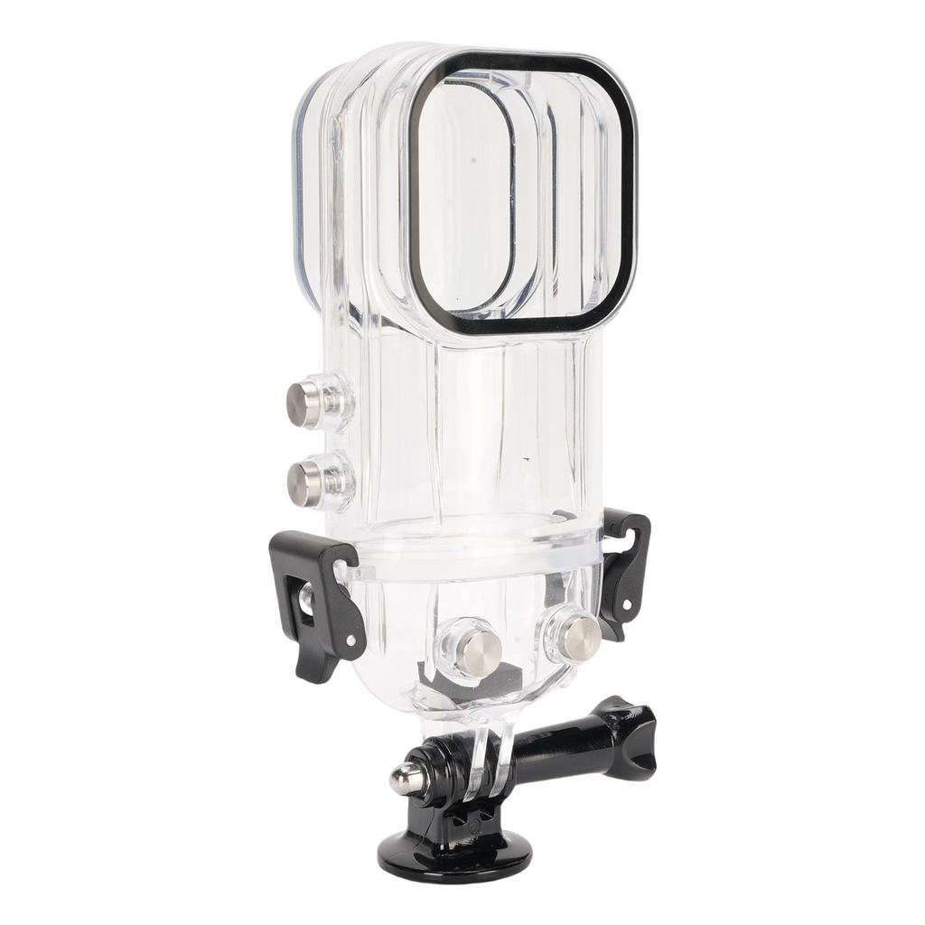 Dive Case Fit for Insta360 X3 Action Camera 147FT Rainproof PC PMMA Camera Protective Underwater Dive Shell with 1 4