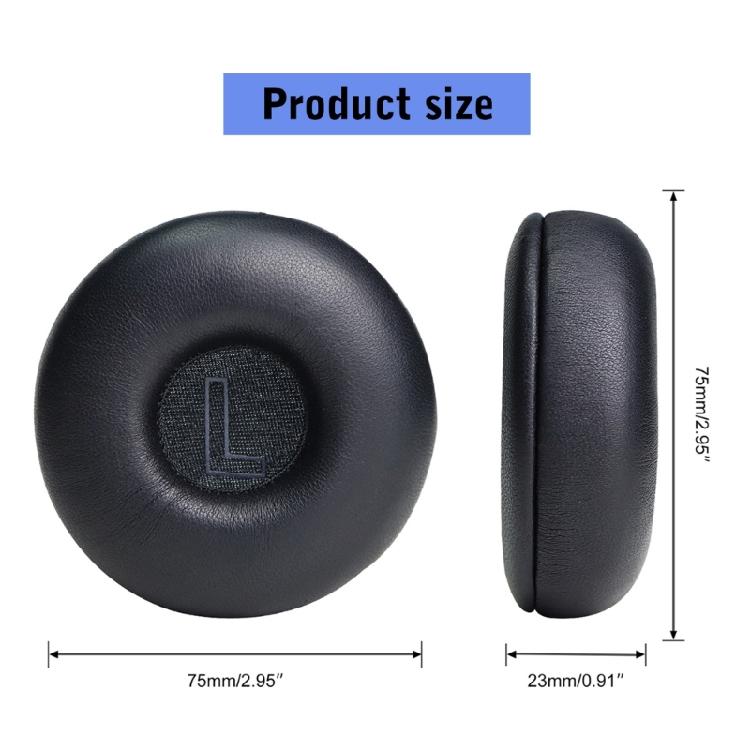 Maßgefertigte Ohrpolster aus Schafleder mit Memory-Schaum für H8i, Kopfhörer-Ohrpolster Einfach zu installieren für dauerhaften Komfort