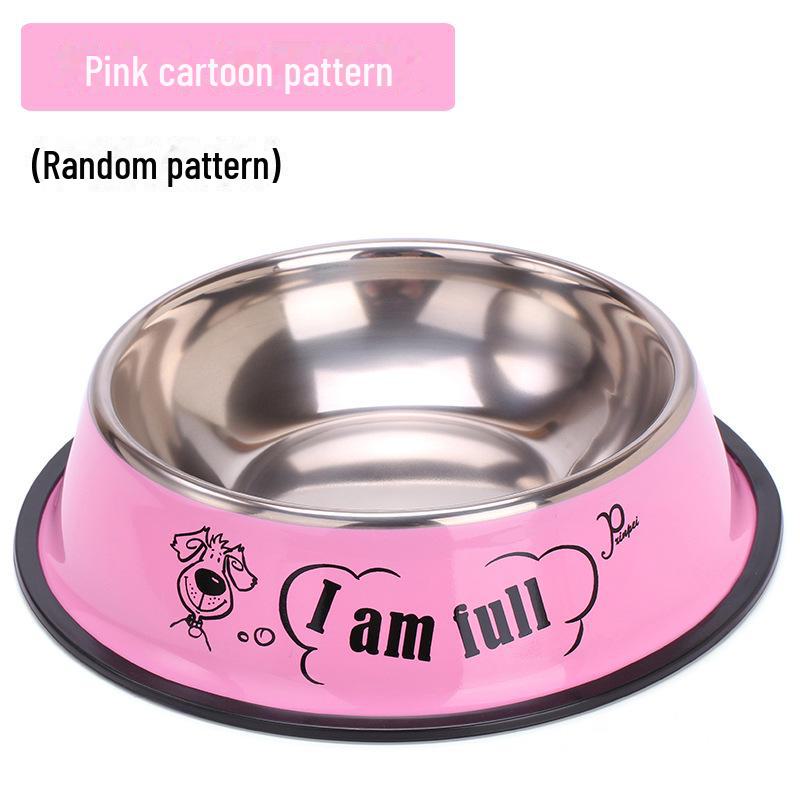 

Миска из нержавеющей стали для собак и кошек - миска для еды и воды Base 18cm, Rim 13cm - Model 2