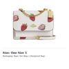 COACH Klare Coated Canvas With Leather Shoulder Bag Small Women's Gold & Chalk Multicolor CAL65-IMCAH