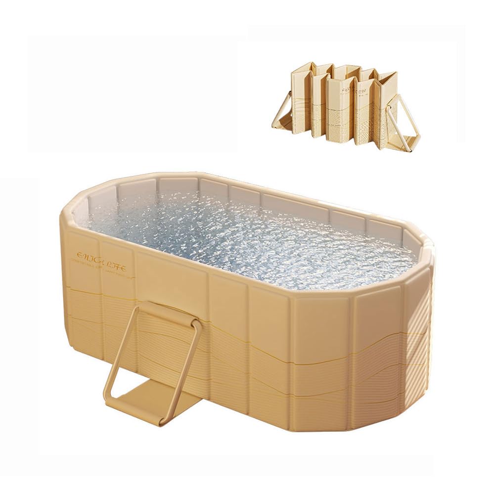 NidoDegato Folding Bathtub for Adults and Children Portable Bathtub with Lid Folding Bathtub Folding Large Folding Bathtub Bathtub Home Sauna Indoor