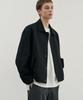 Draw Fit Cotton Twill String Jacket [Black]