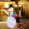 Christmas Inflatable Decorations Snowman LED Lights Yard Decor Night Light Figure for Home