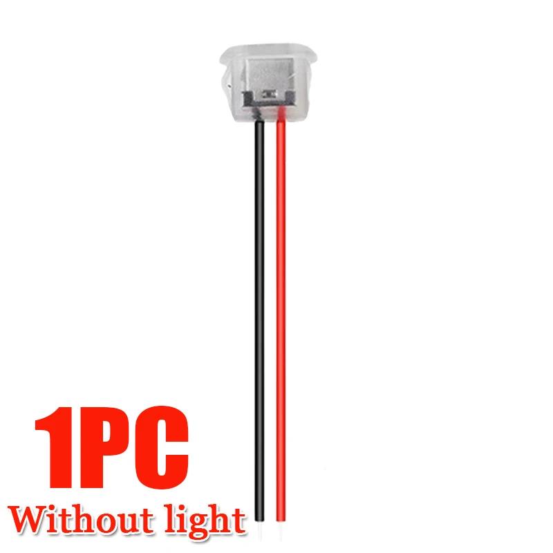 

3A Input Charging Socket Car Connectors TYPE-C Female Chassis Connector with LED Light Waterproof Charging Connector 1/5/10pcs