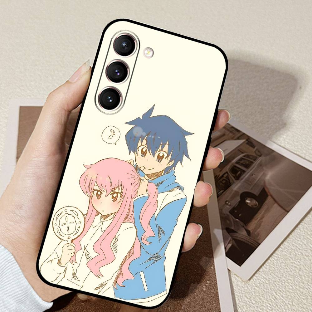 Zero No N-TsukaimaS Phone Case Black Ultra-thin Shockproof Case For Samsung S24/S25/S22/S30/Note20/Lite/Ultra/5G/Plus/FE