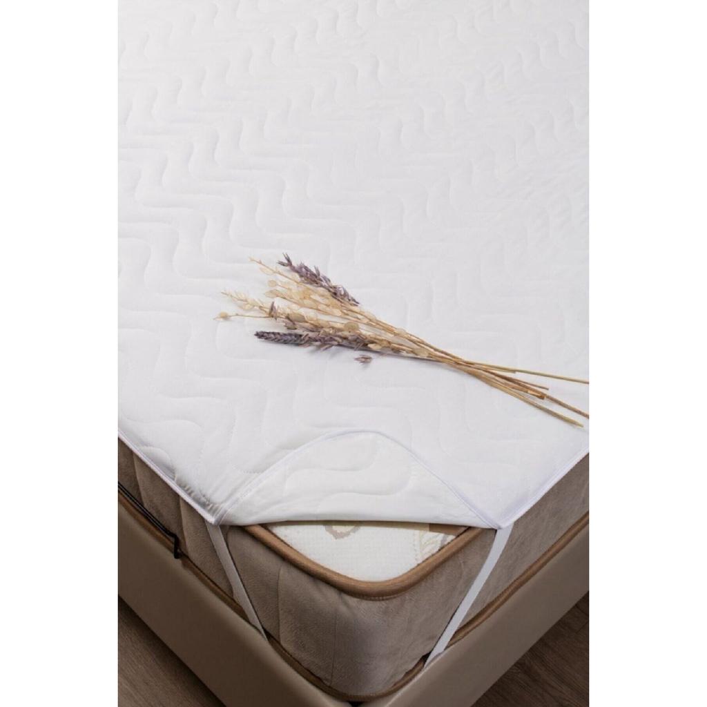 Quilted Double Mattress Protective Liquid Proof Mattress Cover (150X200)