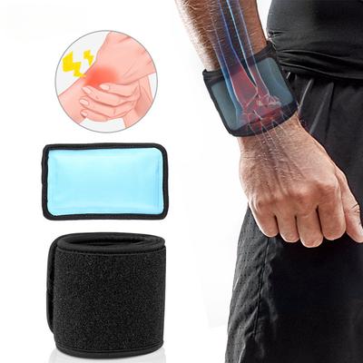 1 kus Cold Therapy Wrap Cold Pack Opakovaně použitelný gelový ledový balíček Kompresní zápěstí Loket