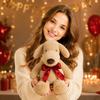 Soft Plush Dog Stuffed Animal Toy Comfortable Squishy Texture Stress Relief Companion Plush Doll Suitable for Children and Toddlers