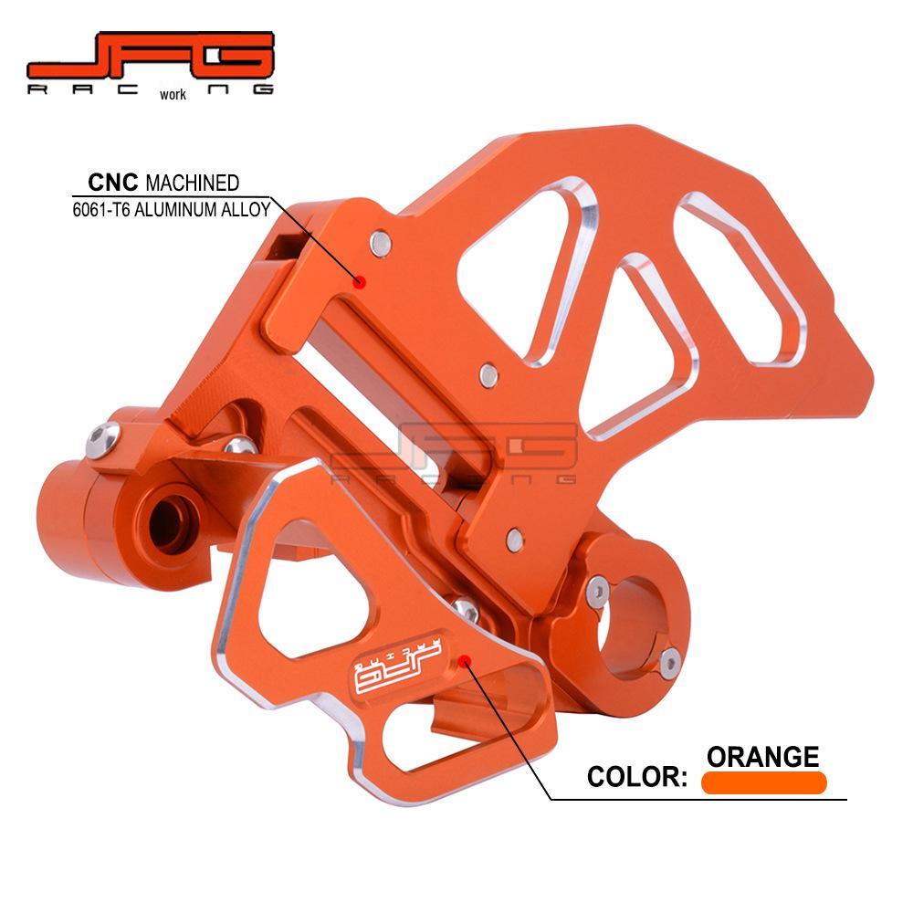 CNC Aluminum Rear Disc Brake Guard for 125-450 SX, SX-F, XC-F, TC Off-Road Motorcycles