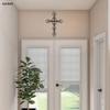 Hand Forged Iron Wall Cross Unique Home Decor